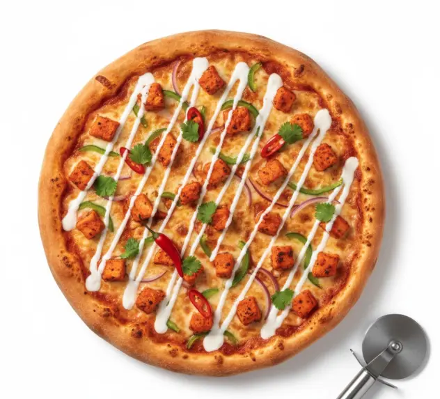 Masala Fries - spicy Indian-style fries at Infinity Pizza Saddletowne